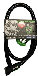 ONGUARD Accesorio ONGUARD Rottweiler Candado de Cable blindado, Unisex Adulto, Negro, Size