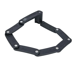Oxford Accesorio Oxford Productos Oxford LinkLock CL - Cerradura de seguridad plegable para bicicleta, color negro, 720 mm