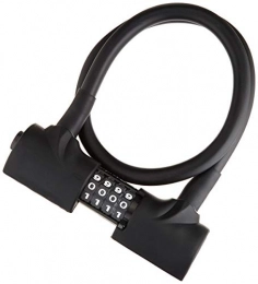 Prophete Cerraduras de bicicleta Prophete Unisex - Adulto Memory Lock Candado Medida: 800 mm, 15 mm, Negro, One Size