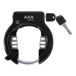AXA Cerraduras de bicicleta Ringlock Solid Plus Art-2, Color Negro