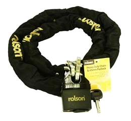 Rolson Accesorio Rolson Bike Chain Lock 1.8m Candado para Bicicleta, Unisex Adulto, Talla única