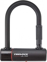 Trelock Cerraduras de bicicleta Trelock Bügelschloss-2232025911 Candado antirrobo, Unisex Adulto, Negro, 83-140mm