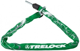 Trelock Cerraduras de bicicleta Trelock Cadena ZR355 100cm 6mm Verde