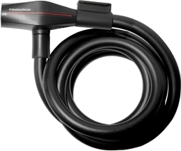 Trelock Accesorio Trelock Candado de Cable en Espiral 2231263300, Unisex-Adulto, Negro, 180 cm