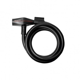 Trelock Cerraduras de bicicleta Trelock Candado de cable en espiral unisex para adultos, color negro, 180 cm, 2231263302