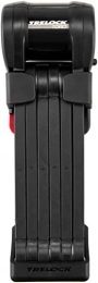Trelock Cerraduras de bicicleta Trelock Candado plegable unisex para adultos FS 580 Toro X-Press 900, negro, 900 mm