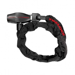 Trelock Cerraduras de bicicleta Trelock Unisex - Cadena antirrobo Adulto 2232513909, Negro, 85 cm / 5 mm de diámetro