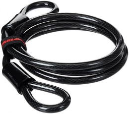 Trelock Cerraduras de bicicleta Trelock ZS 150 Cable cilíndrico negro (Largo: 2000 mm)