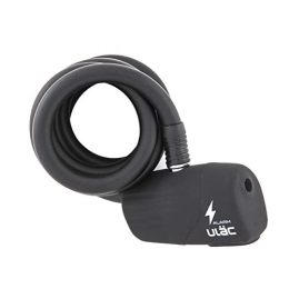 ULAC Accesorio ULACLOCK - Candado Cable Espiral con Alarma THE BEE | Tecnología Neo Alarm | Sensor de Movimiento 110dB | Acero Trenzado | 2 Llaves Únicas | Incluye Pilas