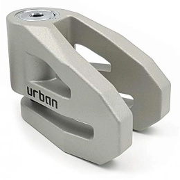 Urban Security UR208T Candado Antirrobo Moto Disco Freno Reforzado Titanio, 10 mm