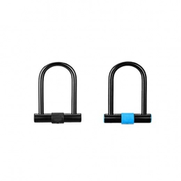 WeiCYN Accesorio WeiCYN - Candado para Cable de Bicicleta, Cilindro de Bloqueo de Cuchilla, Gran Espacio de Bloqueo, Bloqueo de Seguridad para Bicicleta, tamao: 7.6 x 2 x 4.9 Pulgadas, Color: Negro, Azul, Negro