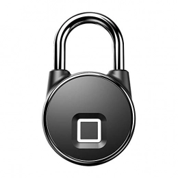 ZTT Cerradura de Huella Digital, Smart Fingerprint Security Touch Keyless Biometric Lock Waterproof Adecuado para Gimnasio/Bicicleta/Escuela/gabinete