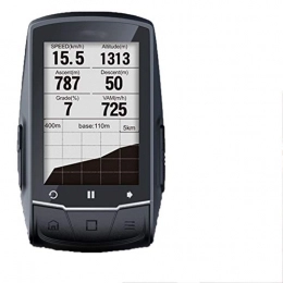 ZXCVAM Accesorio Bicicletas ordenador GPS bicicleta Codemeter odómetro multifuncional Bluetooth ANT+impermeable velocímetro