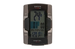  Ordenadores de ciclismo Cateye - Ordenador de bicicleta con contador de velocidad V3N CC-TR210DW 19-funciones digitales inalámbricas
