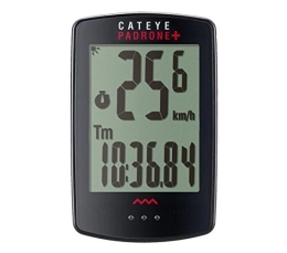 CatEye Ordenadores de ciclismo CatEye Padrone+ CC Ordenador, Unisex Adulto, Negro, Small