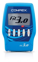 Compex Ordenadores de ciclismo Compex Fit 3.0 Electroestimulador, Unisex, Azul