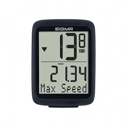 Sigma Ordenadores de ciclismo Cuenta KMS - SIGMA Sport BC10.0 WL ATS, Negro