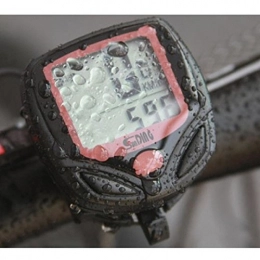Gugio Bicicleta Cuentakilometros Bicicleta Velocimetroautomtico Despertador LCD Pantalla Wired Bicicleta velocmetro, odmetro de Bicicleta de la Bici