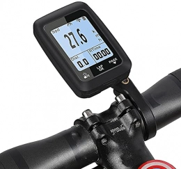 HSJ Ordenadores de ciclismo HSJ WDX- Mountain Road Bike GPS Código Medidor Multifuncional Luminoso Riding Inalámbrico Odómetro Medida de Velocidad