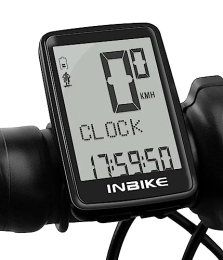 INBIKE Accesorio INBIKE Bike Ciclocomputador velocimetro inalámbrico Bicicleta Ciclo GPS Ordenador Cuenta kilometros montaña Accesorios para Bici Ciclismo