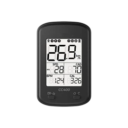 Koliyn Accesorio koliyn Indicador de código de Ciclismo Inteligente para Bicicletas, Odómetro de monitoreo de Velocidad GPS LCD Pantalla de retroiluminación Impermeable