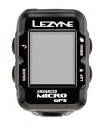 LEZYNE Ordenadores de ciclismo Lezyne 1-GPS-MICRO-V104 Micro GPS, Negro, M