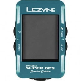 LEZYNE Accesorio LEZYNE Computer Super GPS Special Edition Blau, 1-GPS-SPR-V210 Ordenador, Unisex Adulto, Azul, Talla única