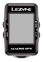 LEZYNE Ordenadores de ciclismo Lezyne Macro GPS Ordenador, 0.074 kilograms, Color Negro, Sin Dispositivos adicionales