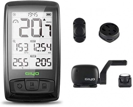 LFDHSF Ordenadores de ciclismo LFDHSF Ordenador para Bicicleta, Bluetooth 4.0 Temperatura Wireless Bike Velocmetro Soporte para Montaje Sensor Contador Ciclismo Odmetro