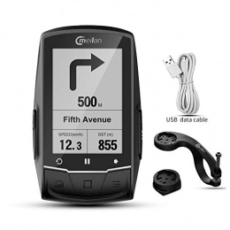 Meilan Accesorio MEILAN Finder - Ordenador GPS para bicicleta, navegación, ciclismo, compatible con Bluetooth, con sensor de cadencia / monitor HR
