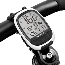 Meilan Ordenadores de ciclismo MEILAN GPS Core Bike Computer M2 Bluetooth ANT+conectar con HR Monitor Power Meater