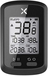 LFDHSF Accesorio Ordenador inalmbrico para Bicicleta, cuentakilmetros para Bicicleta, con Pantalla LCD y GPS de Alta sensibilidad
