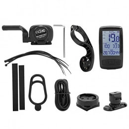 Outbit Bike Odometer - Bicicleta Impermeable Odómetro Bluetooth Accesorio para Montar en Bicicleta de Bicicleta Accesorio de Carga USB para Ciclismo al Aire Libre