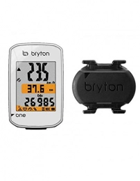 P2R (Cycle) Contador Bryton GPS Rider One C Blanco con Sensor de cadencia Pedaleo 20 Funciones GPS-Velocidad-Distanci-Cadence-Temps-Cardio
