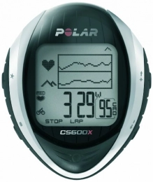 Polar Ordenadores de ciclismo Polar Radcomputer Cs600x Pulsómetro con GPS Integrado, Unisex, Negro / Gris, Talla única