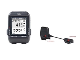 POSMA Ordenadores de ciclismo POSMA D3 GPS Bicicleta Ciclismo Ordenador Velocímetro Odómetro BCB30 Bluetooth ANT+ Modo Dual Velocidad Sensor Valor Kit