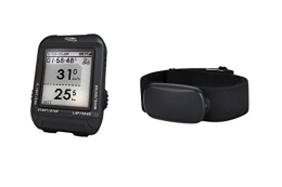 POSMA  Ordenadores de ciclismo POSMA D3 GPS Bicicleta Ordenador Velocímetro Odómetro BHR30 Bluetooth ANT+ Modo dual Monitor de frecuencia cardíaca Correa de pecho Kit de Valor
