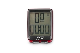 RFR Ordenadores de ciclismo RFR CMPT 14096 - Ciclocomputador inalámbrico (12 funciones), color rojo