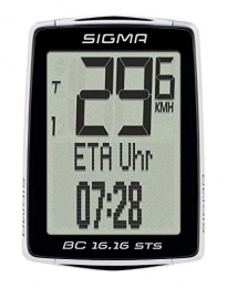 Sigma Ordenadores de ciclismo Sigma 01617 Ciclocomputador, Negro, Talla nica