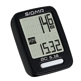 Barabike Ordenadores de ciclismo Sigma BC SIG Lampe 05160 5.16 Ordinateur de vélo Compteur de vélo compteur