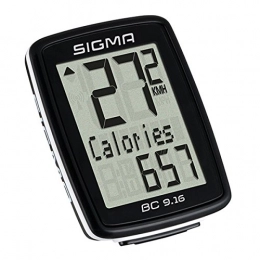 Barabike Ordenadores de ciclismo Sigma BC SIG Lampe 09160 9.16 Ordinateur de vélo Compteur de vélo compteur
