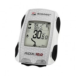 Sigma Ordenadores de ciclismo Sigma ROX 10.0 GPS Completo, Unisex, Blanco, One Size