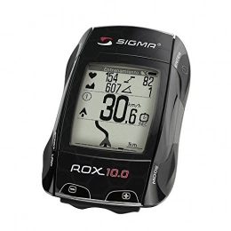 Sigma Ordenadores de ciclismo Sigma Rox 10.0 GPS Set Completo de ciclismo, Negro