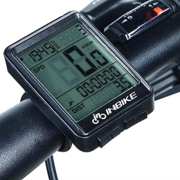 SAFWEL Accesorio Tabla de códigos de Bicicleta Velocímetro de Bicicleta de montaña Cuentakilómetros de Bicicleta
