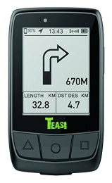 TEASI Accesorio Teasi Core GPS para Ciclismo y Running, Negro