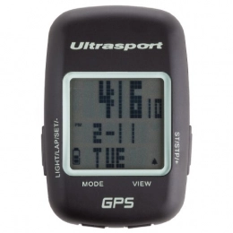 Ultrasport Accesorio Ultrasport GPS Fahrradcomputer Navbike 400 Navegador de Ciclismo, Unisex, Negro