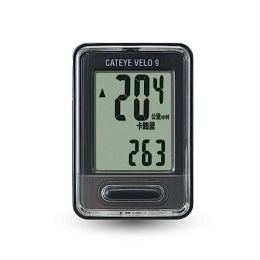 WWFAN Accesorio WDX- medidor de código odómetro velocímetro pantalla grande accesorios de bicicleta de montaña Medición de velocidad
