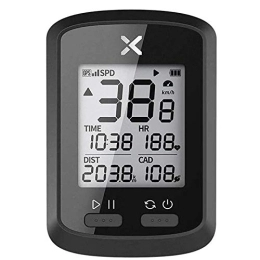 XOSS Ordenadores de ciclismo XOSS Bike Computer G+ Wireless GPS Speedometer Waterproof Road Bike MTB Bicycle Bluetooth Ant+ with Cadence Cycling Computers(Mount Pack)