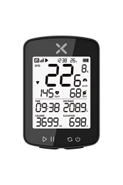 XOSS Ordenadores de ciclismo XOSS G+ Gen2 Ciclocomputadores, Bike Computer GPS, Cuentakilómetros Bluetooth5.0 & IPX7 de Bicicleta MTB Recargable con Pantalla LCD de 2, 2 Pulgadas, Batería de 28 Horas