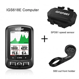 ZHANGJI Ordenadores de ciclismo ZHANGJI Tacmetro de Bicicleta-Ant + GPS Computadora Bicicleta Bicicleta Bluetooth Cronmetro inalmbrico Impermeable Ciclismo Bicicleta Sensor Computadora